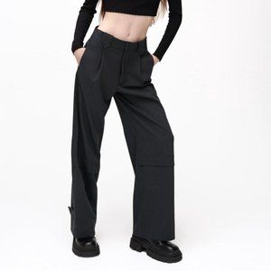 PLEATED CARGO PANTS